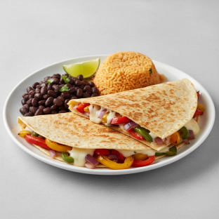 Veggie Fajita Quesadilla Meal Veggie Fajita Quesadilla Meal