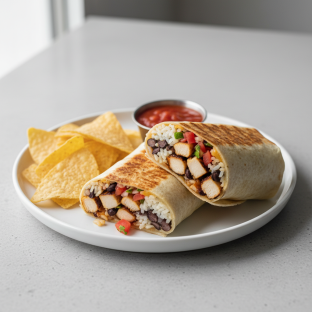 Grilled Chicken Burrito Meal Grilled Chicken Burrito Meal