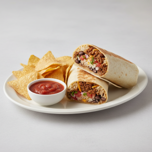 Ground Beef Burrito Meal Ground Beef Burrito Meal