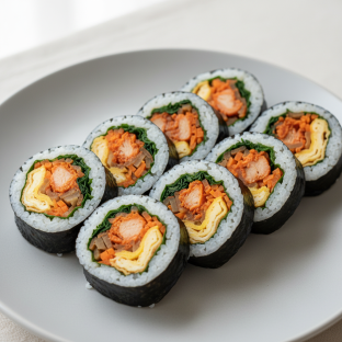 Spicy Chicken Kimbab Spicy Chicken Kimbab