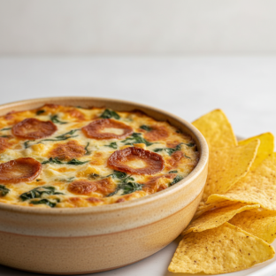 Smoked Gouda Spinach Dip