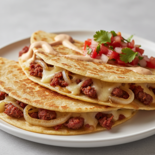 Chorizo Quesadillas