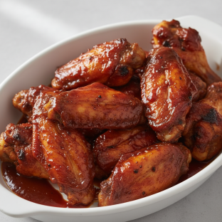 Smoky Mop BBQ Wings