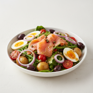Smoked Salmon Niçoise