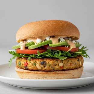 Powerhouse Veggie Burger