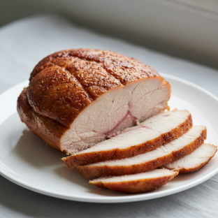 Brined & Smoked Turkey Breast
