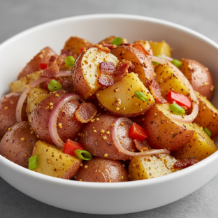 Oven Roasted Red Skin Potato Salad