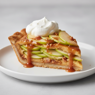 Granny Apple Caramel Deep Dish Pie