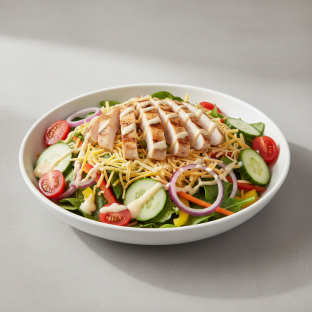 Chef Mixed Greens with Chicken Garden Salad