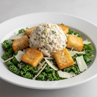 Cesar Salad with Chicken Salad Cesar Salad with Chicken Salad