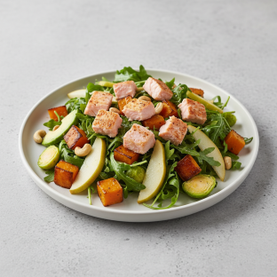 Honey Honey Salad with Salmon Honey Honey Salad with Salmon