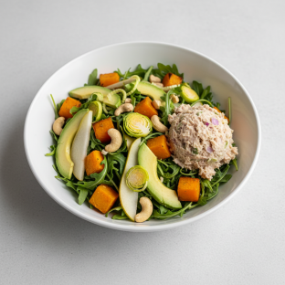 Honey Honey Salad with Tuna Salad Honey Honey Salad with Tuna Salad