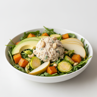 Honey Honey Salad with Chicken Salad Honey Honey Salad with Chicken Salad