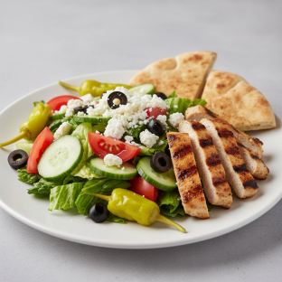 Greca Salad with Grilled Chicken Greca Salad with Grilled Chicken