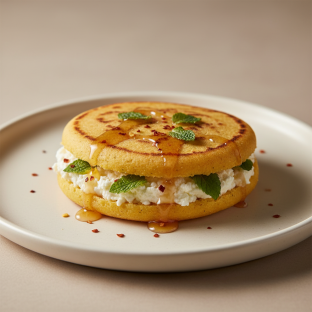 Arepa Con Queso Arepa Con Queso