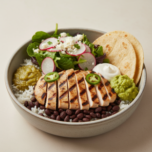 Oaxaca Bowl with Grilled Chicken Oaxaca Bowl with Grilled Chicken