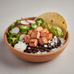 Oaxaca Bowl with Salmon Oaxaca Bowl with Salmon