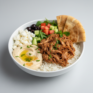 La Marsa Bowl with Mojo Pork La Marsa Bowl with Mojo Pork