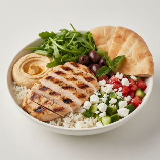 La Marsa Bowl with Grilled Chicken La Marsa Bowl with Grilled Chicken