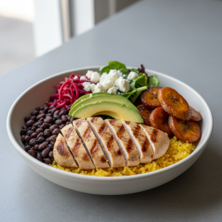 Caribe Bowl with Grilled Chicken Caribe Bowl with Grilled Chicken