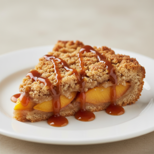 Bourbon Peach Cobbler