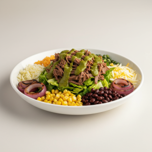 Cuban Braised Beef Brisket Salad