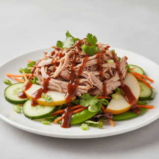 Nut-Free Pork Shoulder Salad with Tamarind Sauce (No Cashews)