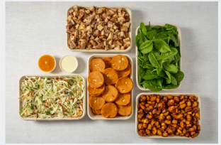 Peppered Chicken Salad Tray