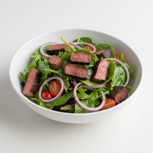 Sirloin Mixed Greens Salad