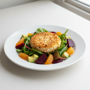 Goat Cheese with Macadamia Crust Goat Cheese with Macadamia Crust