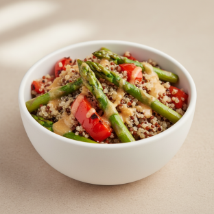 Quinoa and Asparagus Quinoa and Asparagus