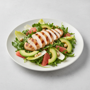 Arugula and Endive Salad with Chicken Arugula and Endive Salad with Chicken