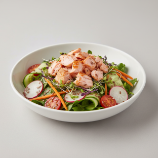 Spa Salad with Salmon Spa Salad with Salmon