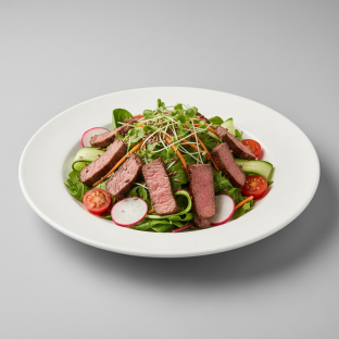 Spa Salad with Steak Spa Salad with Steak