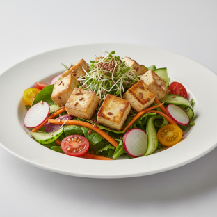Spa Salad with Tofu Spa Salad with Tofu