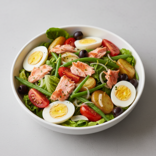 Grilled Salmon Nicoise Salad Grilled Salmon Nicoise Salad