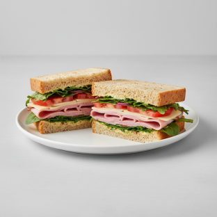 Gluten-Free Black Forest Ham Sandwich Gluten-Free Black Forest Ham Sandwich