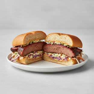 Gluten-Free Beef Brisket Sandwich Gluten-Free Beef Brisket Sandwich
