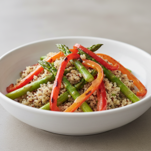 Quinoa and Asparagus Quinoa and Asparagus