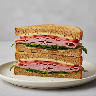 Gluten-Free Black Forest Ham Sandwich Gluten-Free Black Forest Ham Sandwich