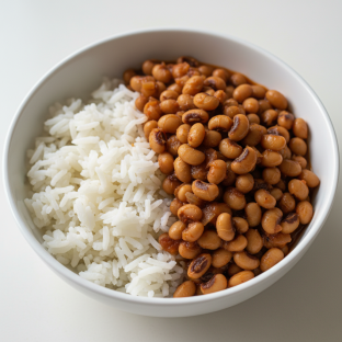 Black Eyed Peas & Rice