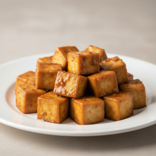 Soy Ginger Glazed Tofu