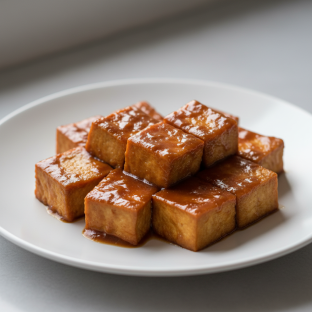 Soy Ginger Glazed Tofu (Gluten-Free)