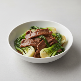 Beef with Bok Choy