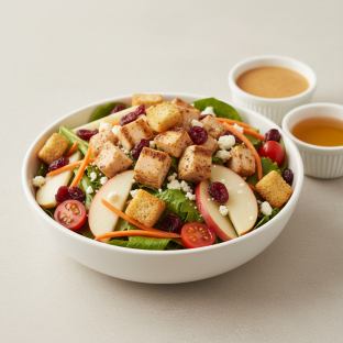 Chicken, Apple and Candied Pecan Salad