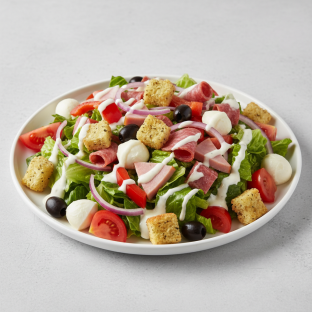 Italian Chopped Salad with Ranch Dressing