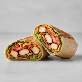 Chipotle Chicken in Wheat Wrap