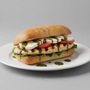 Chicken Caprese Sandwich