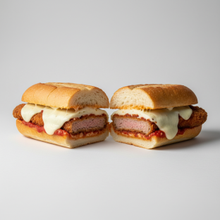 Breaded Steak Sandwich