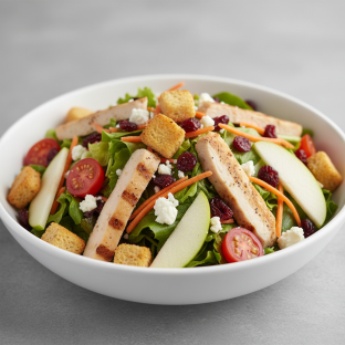 Chicken, Apple and Candied Pecan Salad